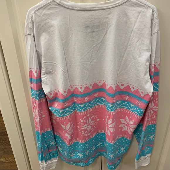 LAUREN JAMES Christmas Sweater Women’s T-Shirt Size L - Picture 5 of 6